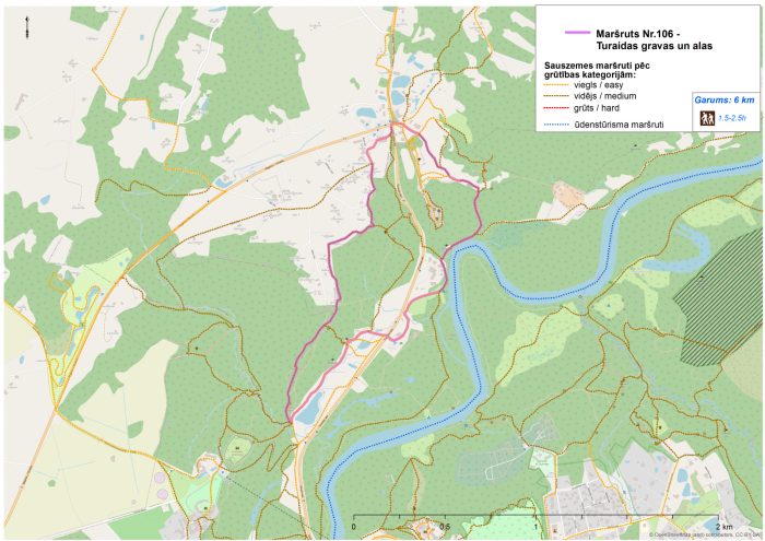 Turaida ravines and caves