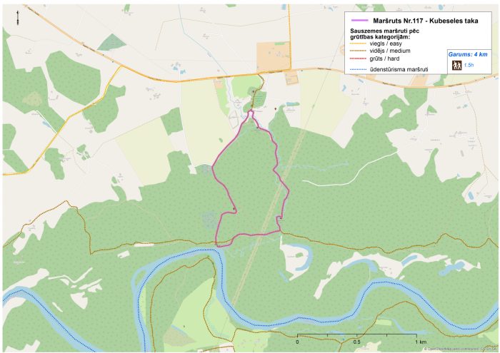 Kubesele trail