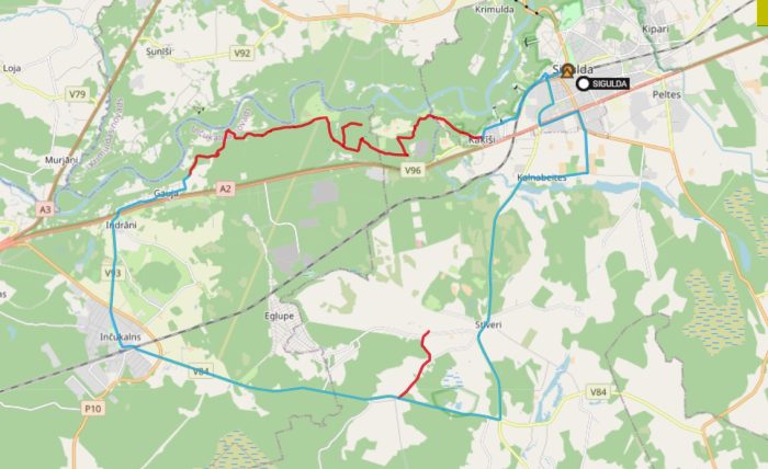 One day around Sigulda and Allaži