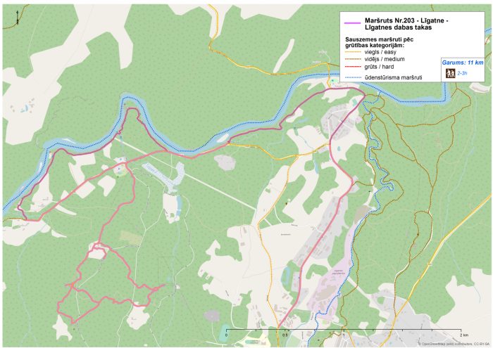 Līgatne-Līgatne nature trails