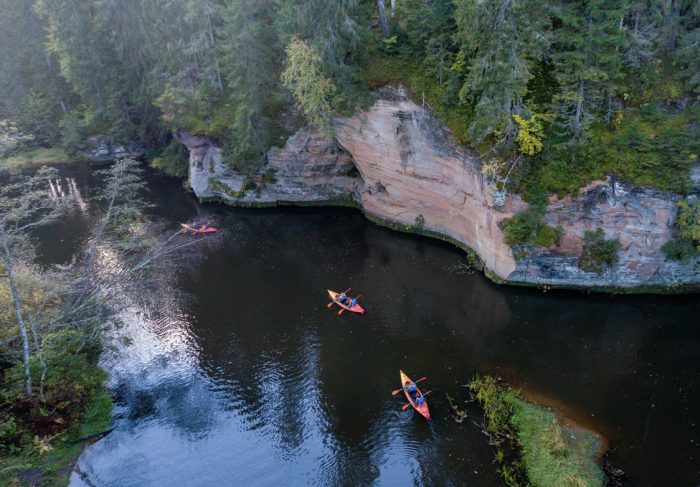 Go on Enjoyable Boating in Gauja National Park