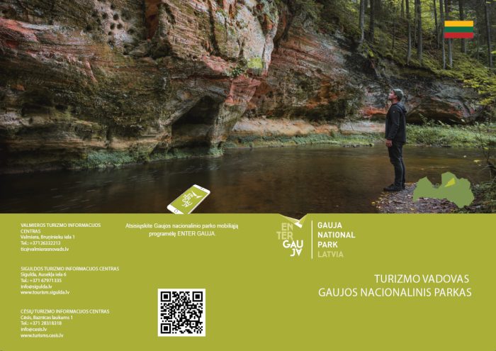 Gauja National park TOP 10 in Lithuanian