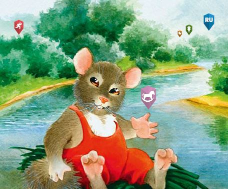 Adventures of the Dormouse in Gauja National Park in Russian
