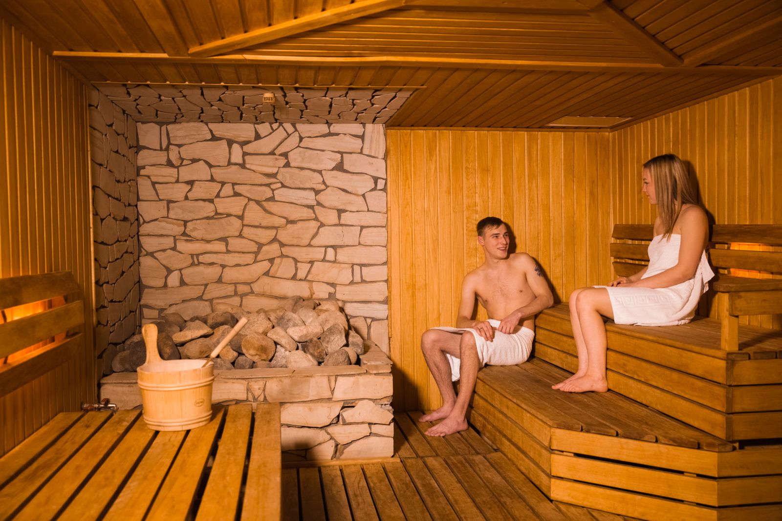 Enjoy a variety of SPA treatments, massage, special sauna rituals and swimming in pools